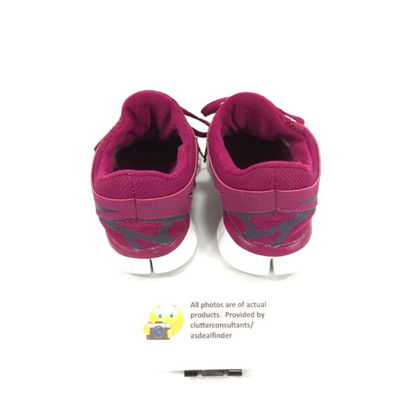 Nike Free Run 2 Athletic Running Shoe Womens Size 6.5 536746-605 Pink White - Picture 3 of 9